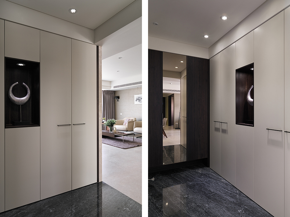 台北室內裝修-玄關鞋櫃設計