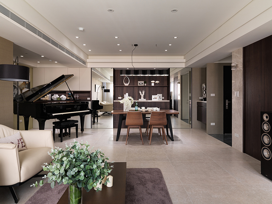 輕裝修推薦-客廳收納牆面設計