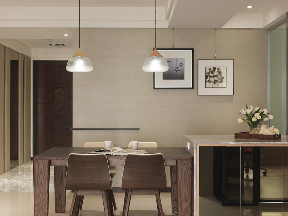 溫馨風裝潢-木質調餐廳設計