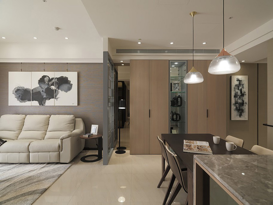 金岱設計-隱藏門與整體空間規劃