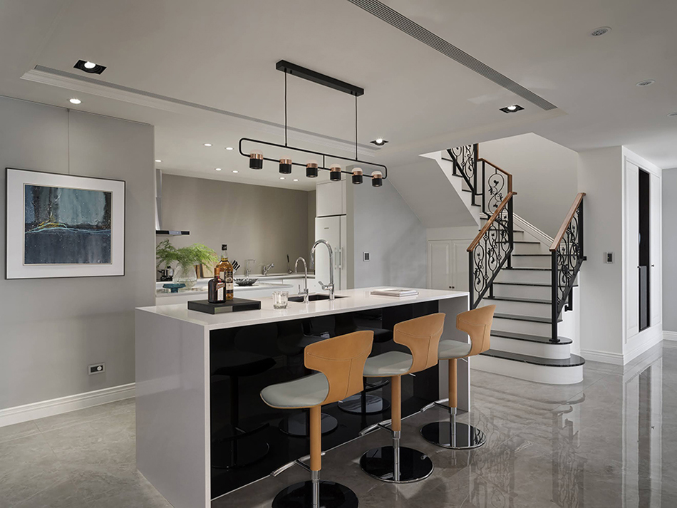 台北室內裝修-開放式中島廚房