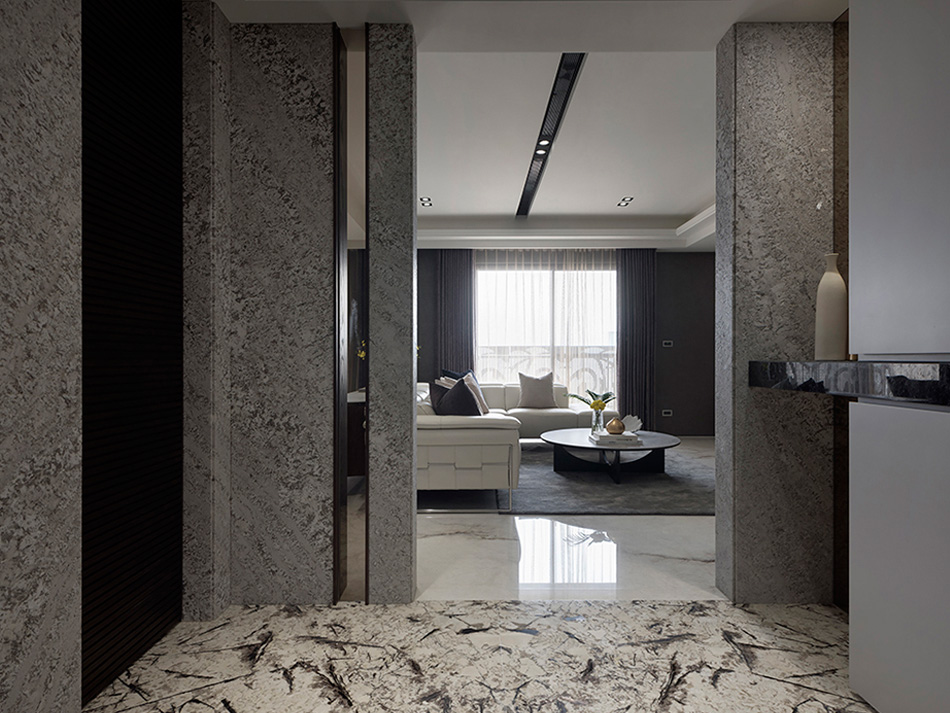 小宅裝潢參考-客餐廳通透格局